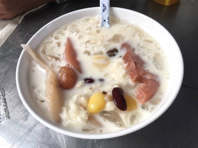 เต้าทึงนมสดเย็น