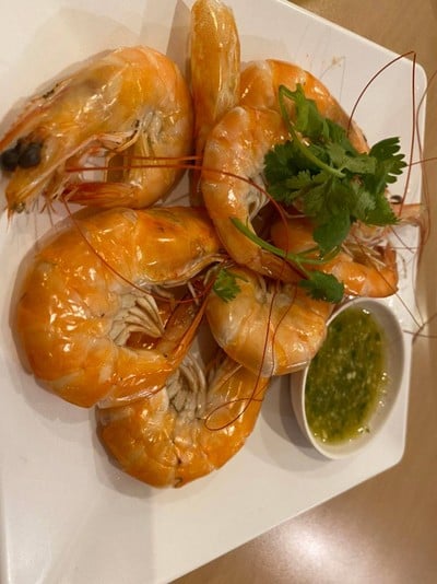 กุ้งลวก