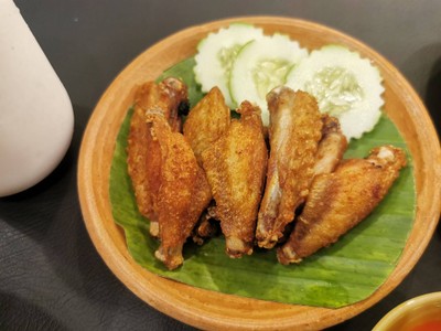 ปีกไก่ทอดเกลือ