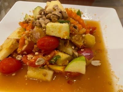 ส้มตำผลไม้