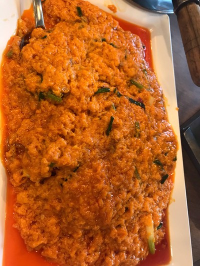 ปูผัดผงกะหรี่  (L)