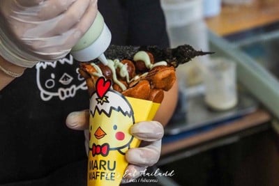 รีวิว Maru Waffle สาขา K-Village Maru Waffle สาขา K-Village - รสใหม่  อร่อยยยยยย