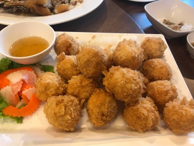 ทอดมันกุ้ง  (L)