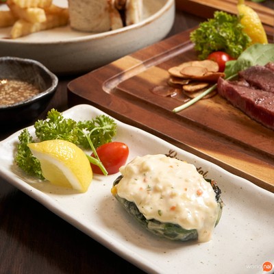 เมนูของร้าน Bugendai teppanyaki The Nine พระราม 9