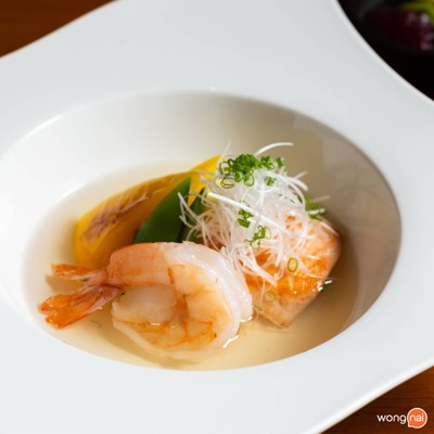 เมนูของร้าน KiSara โรงแรมคอนราด