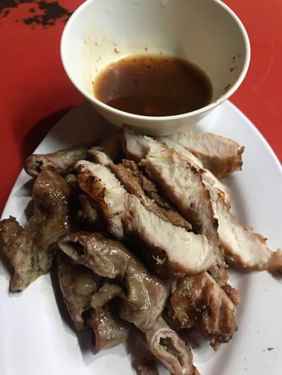 เมนูของร้าน ช.ชาลาวัน หน้าธนาคารกรุงไทย สาขาสุเทพ