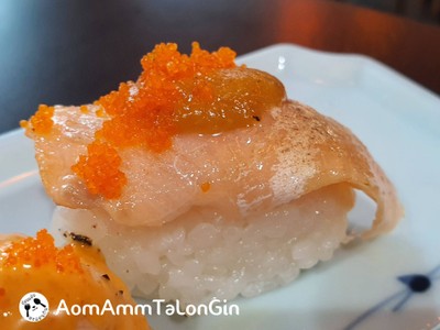 ซูชิแซลมอนมิโซะ