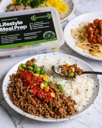 Lean Beef Burrito Rice Bowl