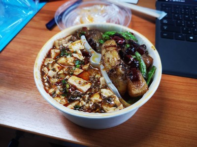 มันฝรั่งผัดถั่วแขก