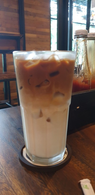 ลาเต้เย็น