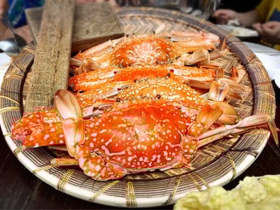 เมนูของร้าน ปูเป็น ซีฟู้ด ( Pupen Seafood Pattaya )