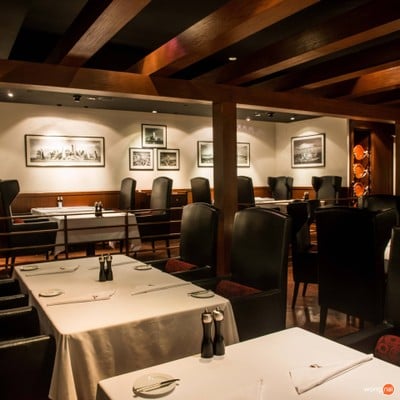 บรรยากาศ New York Steakhouse โรงแรมเจดับบลิว แมริออท กรุงเทพฯ