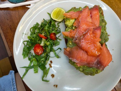 Salmon Avocado Toast