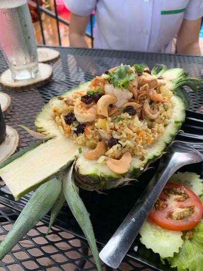 ข้าวอบสัปปะรด 120 บาท