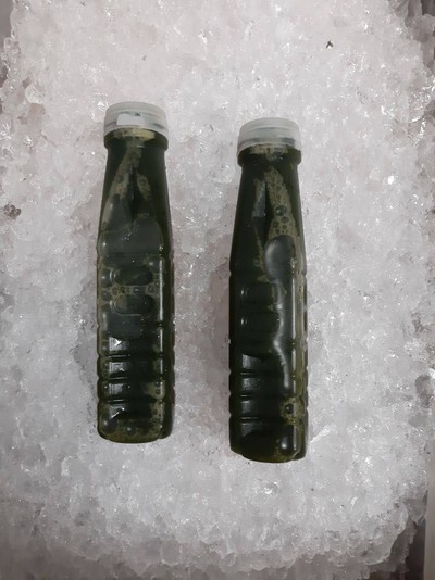 [โปรตบโต๊ะ]ชุดน้ำใบบัวบก2ขวดแท้(หญ้าหวาน0%)250ml
