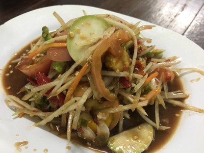 ส้มตำปลาร้า