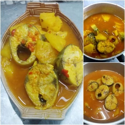 วิธีทำ แกงส้มปลาซาบะสับปะรด