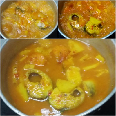 วิธีทำ แกงส้มปลาซาบะสับปะรด