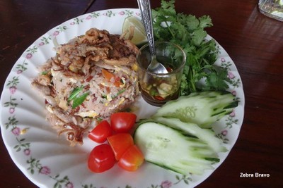 ข้าวผัดสูตรคุณพ่อ