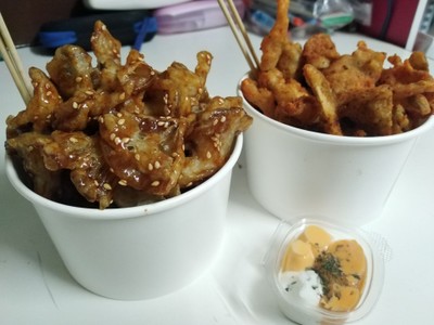 เห็ดทอด ซอสเกาหลี, เห็ดทอดดิปปิ้งซอส