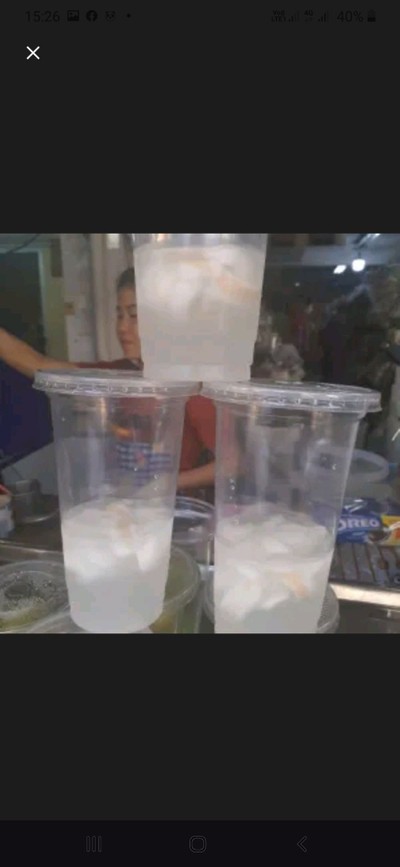 น้ำมะพร้าวปั่น