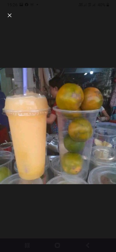 น้ำส้มปั่น