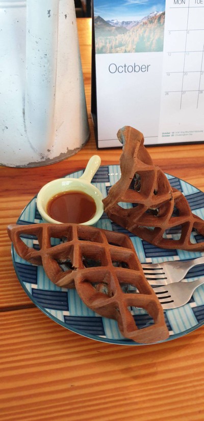Waffleอัญชัน