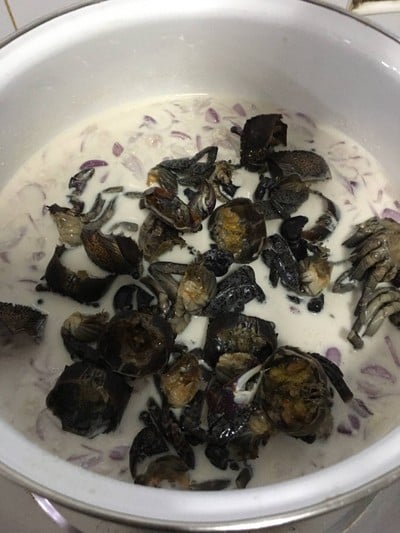 วิธีทำ “ปูหลน” วิธีทำ “ปูหลน”