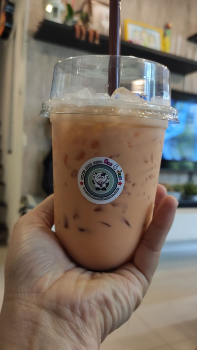 ชาโบราณนมสด