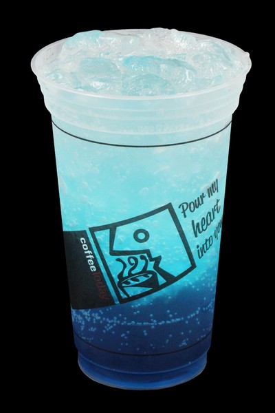 ทับทิมเบอร์รี่โซดาเย็น 22 oz.