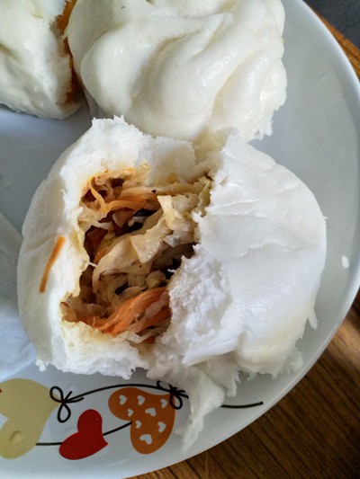 ซาลาเปาไส้ผักรวม