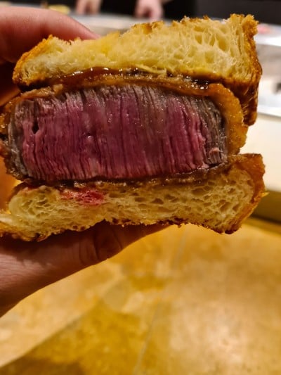 เมนูของร้าน Homura Wagyu Omakase