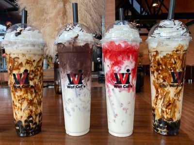 Wat Caf'e วัฒน์ คาเฟ่ สามแยกจรเข้สามพันอู่ทองสุพรรณบุรี