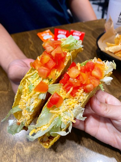 ครั้นชี่ ทาโก้ (ไก่บด)