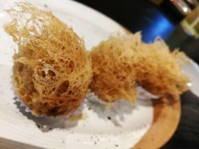 เผือกทอดไส้ไหล