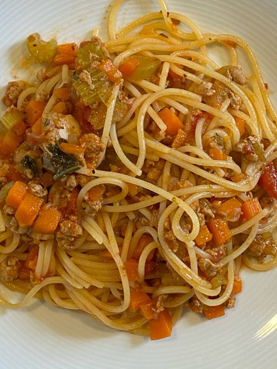 สปาเก็ตตี้โบโลน่าซอส(Bologneses sauce)