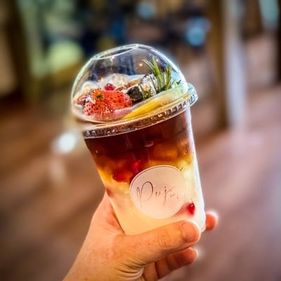 เมนูของร้าน Puja Cafe