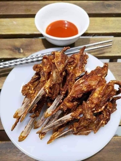 ปากเป็ดทอด