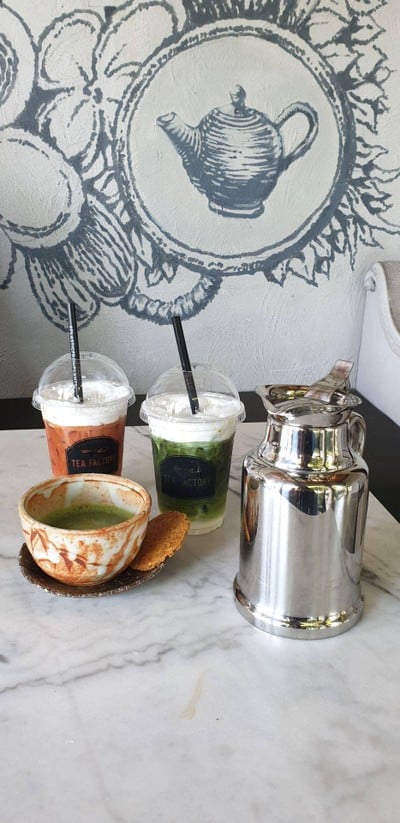 ชาเขียวนมลาเต้