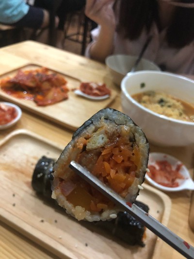 คิมบับหมูผัดซอสบุโกกิ