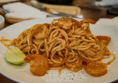 สปาเก็ตตี้กุ้ง