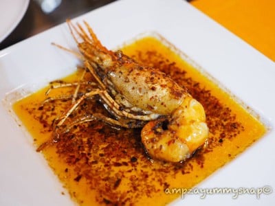 Chilli Oil and Soy Prawn