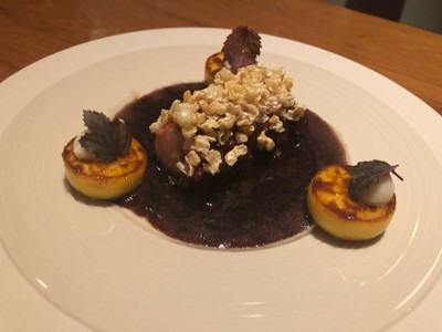 Charred Garlician Octopus