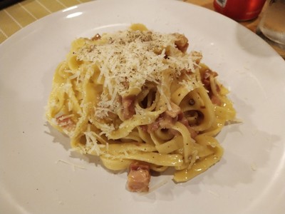 Tigliatelle Carbonara
