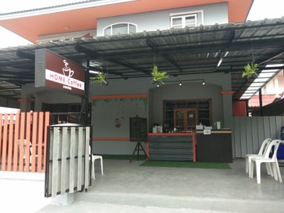 ร้านกาแฟในบ้าน บรรยากาศสบายๆ