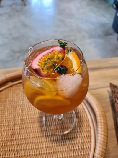 เมนูของร้าน บ้านสวนก๋งคาเฟ่