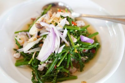 ยำผักกูด