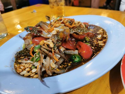 ยำปูม้า