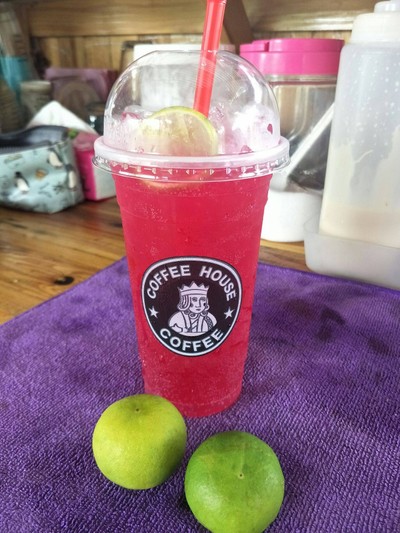 แดงโซดามะนาว