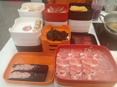 เมนูของร้าน สุกี้ตี๋น้อย ลำลูกกาคลอง2